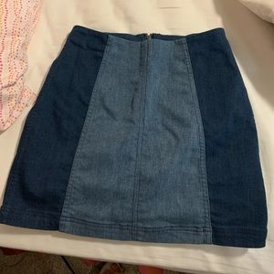 Jean skirt size 8